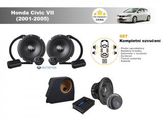 Kompletní ozvučení Honda Civic VII (2001-2005) - nejlepší cena