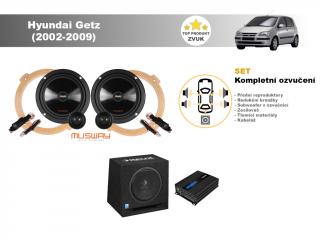 Kompletní ozvučení Hyundai Getz (2002-2009) - skvělý zvuk