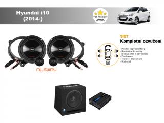 Kompletní ozvučení Hyundai i10 (2014-) - skvělý zvuk