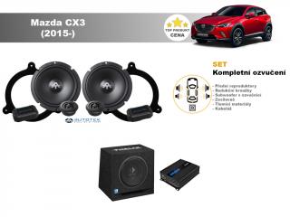 Kompletní ozvučení Mazda CX3 (2015-) - nejlepší cena