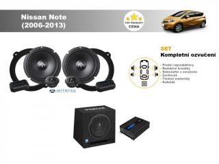 Kompletní ozvučení Nissan Note (2006-2013) - nejlepší cena