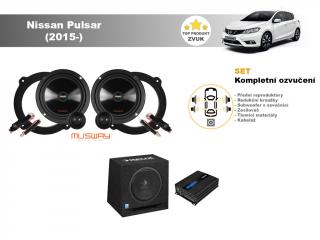 Kompletní ozvučení Nissan Pulsar (2015-) - skvělý zvuk