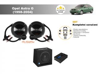 Kompletní ozvučení Opel Astra G (1998-2004) - skvělý zvuk
