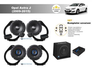 Kompletní ozvučení Opel Astra J (2009-2015) - nejlepší cena