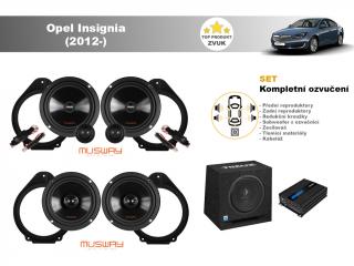 Kompletní ozvučení Opel Insignia (2012-) - skvělý zvuk