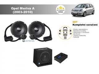 Kompletní ozvučení Opel Meriva A (2003-2010) - nejlepší cena
