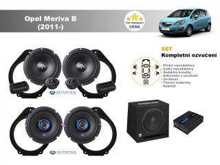 Kompletní ozvučení Opel Meriva B (2011-) - nejlepší cena