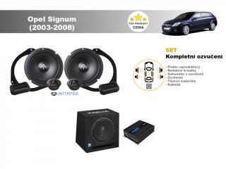 Kompletní ozvučení Opel Signum (2003-2008) - nejlepší cena
