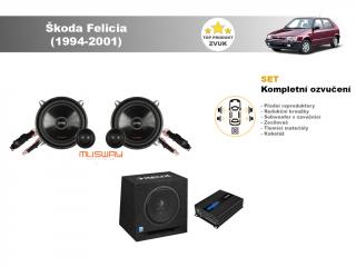 Kompletní ozvučení Škoda Felicia (1994-2001) - skvělý zvuk