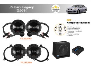 Kompletní ozvučení Subaru Legacy (2009-) - skvělý zvuk