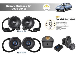 Kompletní ozvučení Subaru Outback IV (2009-2015) - nejlepší cena