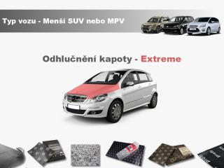 Odhlučnění kapoty Menší SUV nebo MPV - Extreme