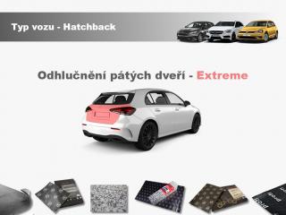 Odhlučnění pátých dveří Hatchback- Extreme