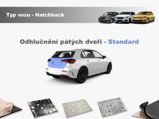 Odhlučnění pátých dveří Hatchback- Standard