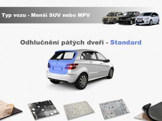 Odhlučnění pátých dveří Menší SUV nebo MPV - Standard