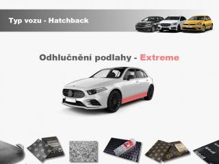 Odhlučnění podlahy Hatchback - Extreme