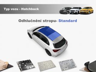 Odhlučnění stropu Hatchback - Standard