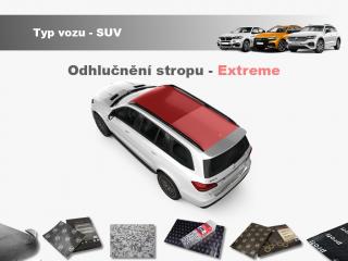 Odhlučnění stropu SUV - Extreme