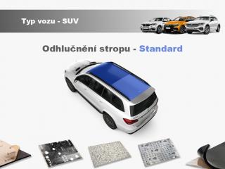 Odhlučnění stropu SUV - Standard