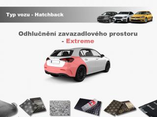 Odhlučnění zavazadlového prostoru Hatchback - Extreme