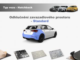 Odhlučnění zavazadlového prostoru Hatchback - Standard