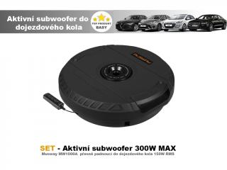 SET - aktivní subwoofer do rezervního kola - MW1000A