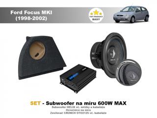 SET - subwoofer na míru do Ford Focus MKI (1998-2002) - Helix