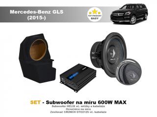 SET - subwoofer na míru do Mercedes-Benz GLS (2015-) - Helix