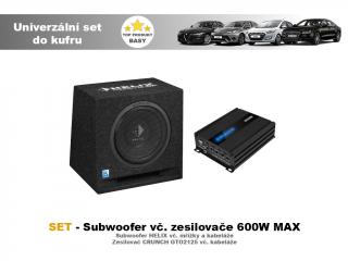 SET - univerzální subwoofer do kufru auta - Helix