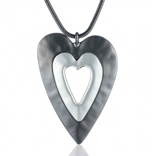 Dámský dlouhý náhrdelník s přívěskem Love Heart