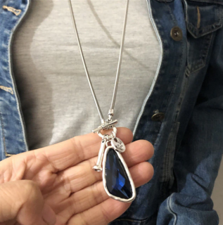 Dámský náhrdelník -BLUE
