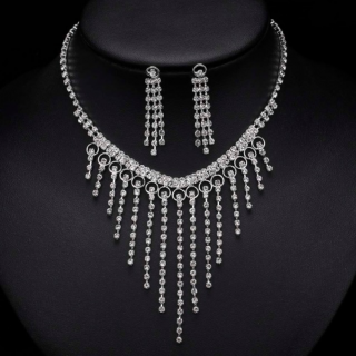 Luxusní sada CRYSTAL - postříbřená