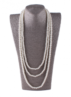 Módní sada perlových náhrdelníků 3ks Classic