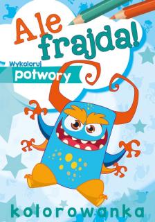 Ale frajda!  Wykoloruj potwory