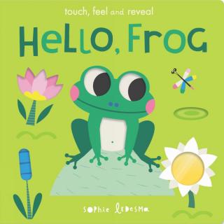 Hello, Frog  touch, feel and reveal