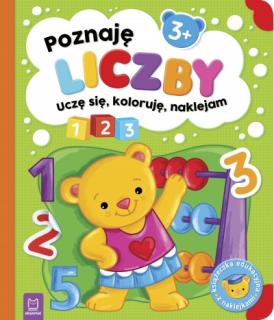 Poznaję Liczby  Uczę się, koloruję, naklejam