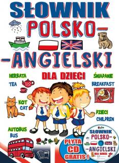 Słownik polsko-angielski dla dzieci  + CD