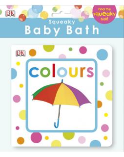 Squeaky Baby Bath Book Colours