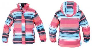 HI-TEC Ahlen JR - dětská zimní bunda s odepínatelnou kapucí (SLEVA -35%)