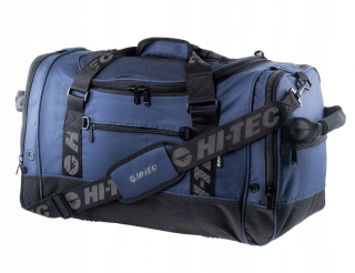 HI-TEC Aston III 55 l - sportovní taška na rameno (modrá, objem 55 litrů)
