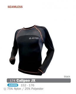 HI-TEC Calipso JX - funkční dětské triko s dlouhým rukávem 140 (SLEVA -50%)