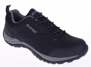 HI-TEC Canori Low - pánské trekové boty / treková obuv EU 44/UK 10 (černá)