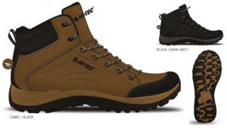 HI-TEC Canori Mid - pánské trekové boty / vysoká treková obuv EU 42/UK 8 (hnědá)