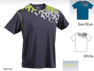 HI-TEC Fergie - funkční pánské tričko, krátký rukáv, modré S (VÝPRODEJ -60%)