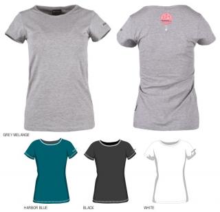 HI-TEC Lady Ebene - dámské tričko s krátkým rukávem (bavlna) SLEVA -33%