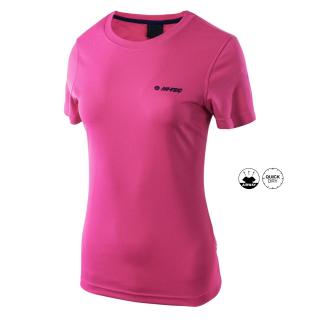 HI-TEC Lady Goggi - funkční dámské tričko, krátký rukáv (purpurová) SLEVA -50%