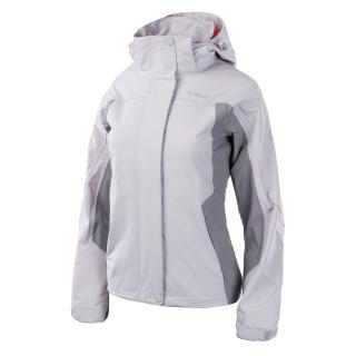 HI-TEC Lady Lumbi - lehká dámská outdoorová bunda s kapucí (M, světlá) AKCE -35%