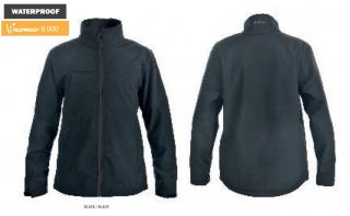 HI-TEC Lummer - pánská softshellová bunda (L, černá) SLEVA -26%