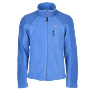 HI-TEC Monar - značková pánská fleecová bunda (modrá) SLEVA -40%
