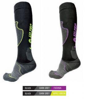 HI-TEC New Ice - lyžařské termo podkolenky (ponožky) fuchsia